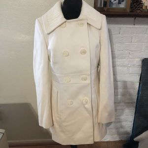 Ivory/Off White Peacoat *like new